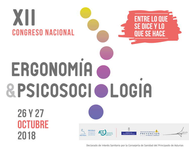 XII Congreso Nacional de Ergonomía y Psicosociología Aplicada